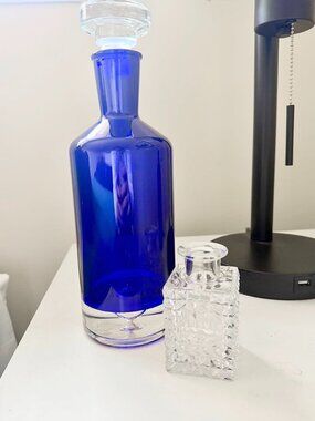 CB2 Decorative Assorted Glassware Items